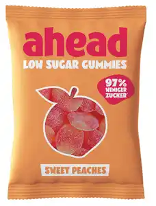 AHEAD Low Sugar Gummies, 50-g-Beutel