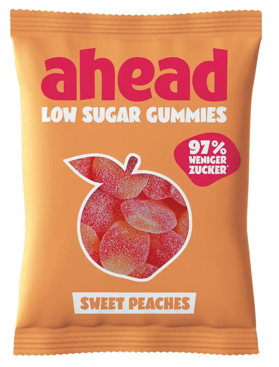 Bild 1 von AHEAD Low Sugar Gummies, 50-g-Beutel