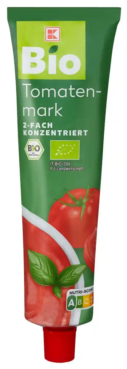 Bild 1 von K-BIO Bio-Tomatenmark, 200-g-Tube