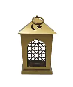 Laterne Ramadan, goldgelb