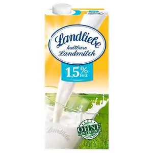 LANDLIEBE Haltbare Milch 1,5 %, 1 l