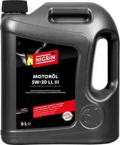 NIGRIN Motorenöl 5W-30 »LL III«, 6-l-Kanister