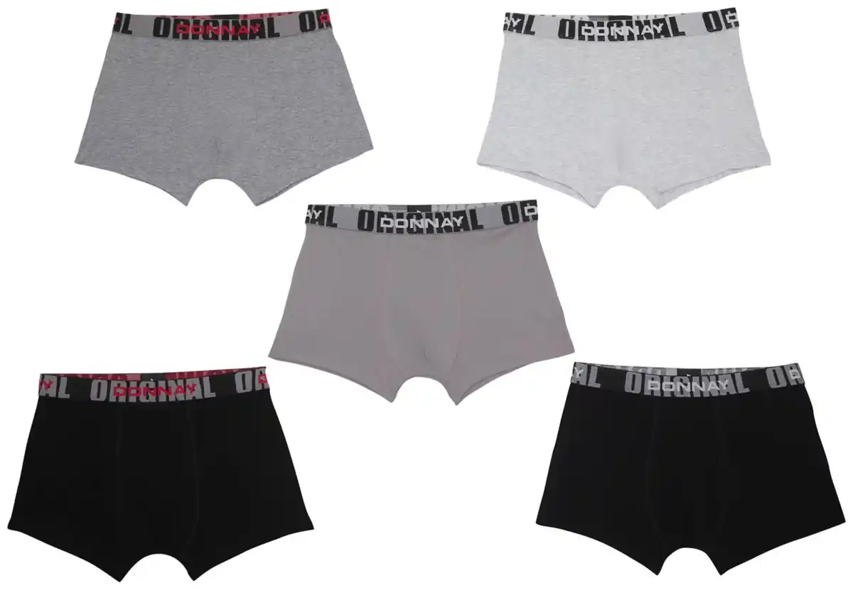 Bild 3 von DONNEY Herren-Retroshorts, 5-St.-Packg.