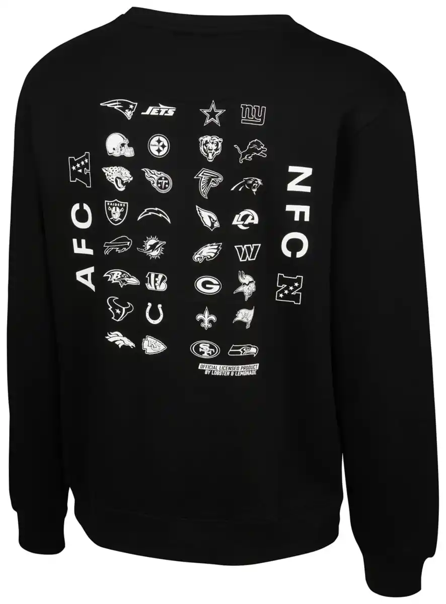 Bild 4 von LOBSTER & LEMONADE Herren-Sweathoodie/-shirt »NFL«