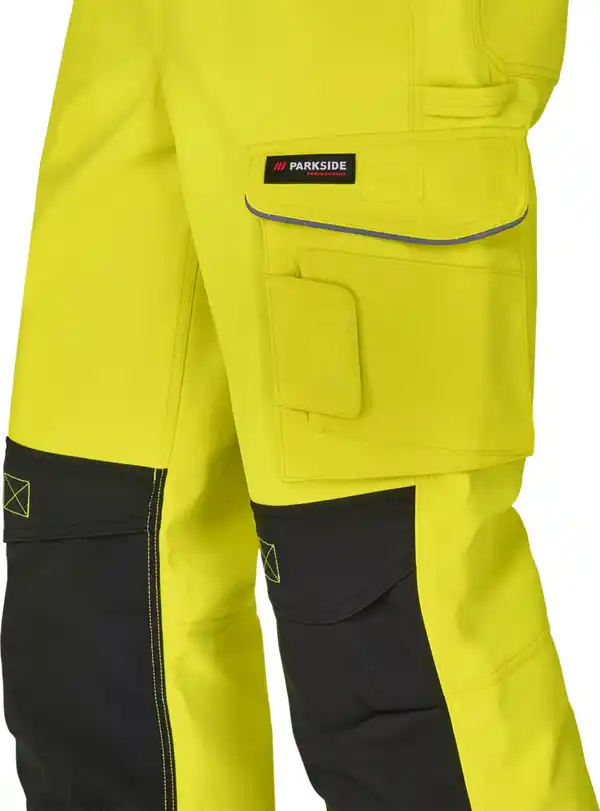 Bild 3 von PARKSIDE PERFORMANCE® Herren-Arbeitsbundhose Softshell reflektierend