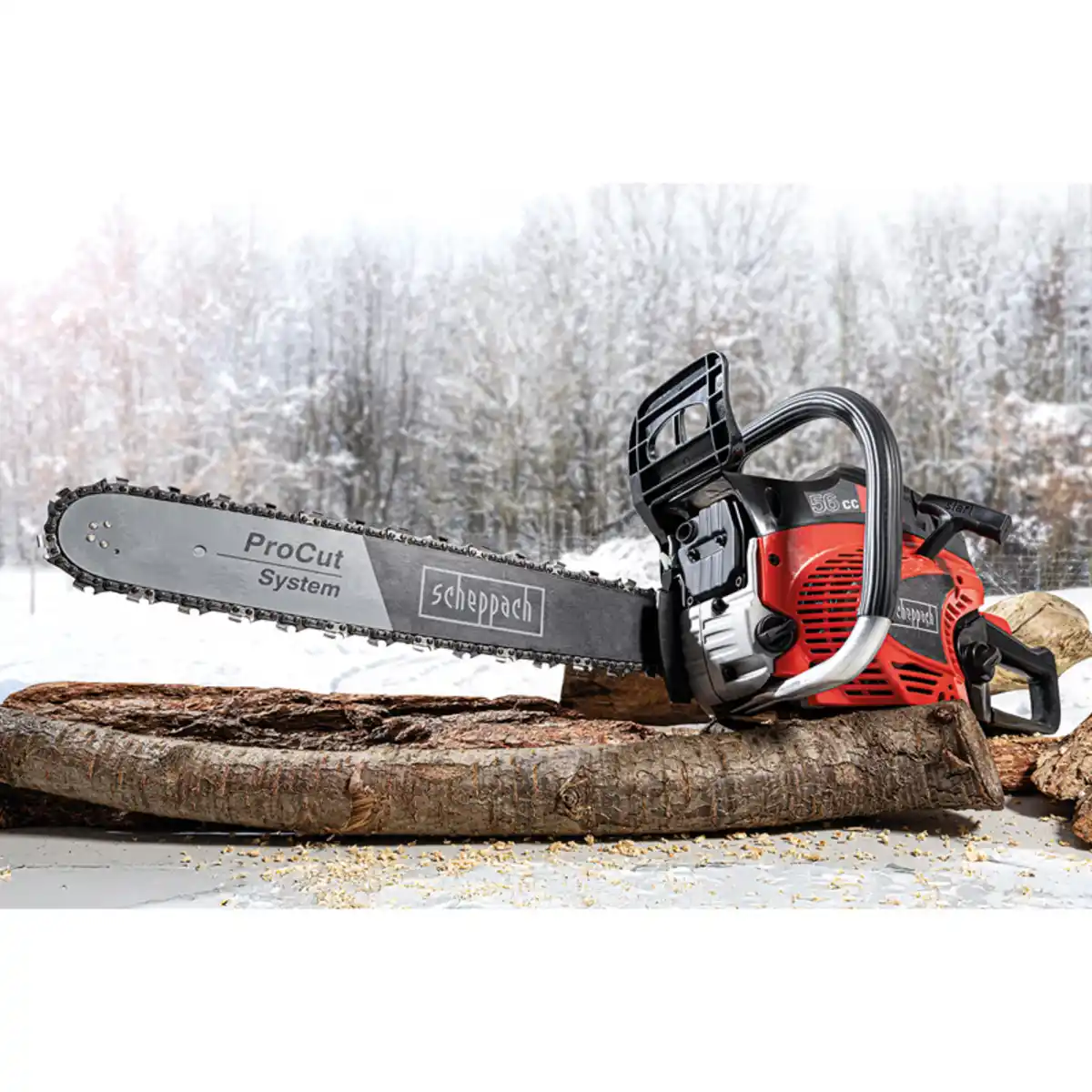 Bild 1 von Scheppach Germany Benzin-Kettensäge