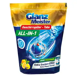 GlanzMeister All-in-1 Geschirrspülertabs