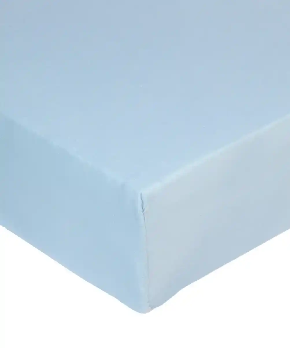 Bild 1 von Jersey-Spannbettlaken aus Polycotton, hellblau