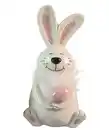 Bild 1 von Deko-Hase Ostern, rosa