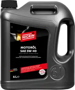 NIGRIN Motorenöl 5W-40, 6-l-Kanister