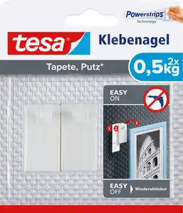 TESA Klebenägel »Powerstrips«, 2-St.-Packg.