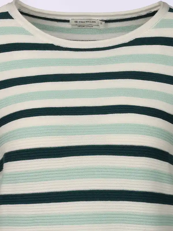 Bild 3 von Damen Pullover in Ottoman Ripp Grün