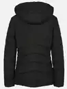 Bild 2 von Damen Steppjacke mit abnehmbarer Kapuze Schwarz