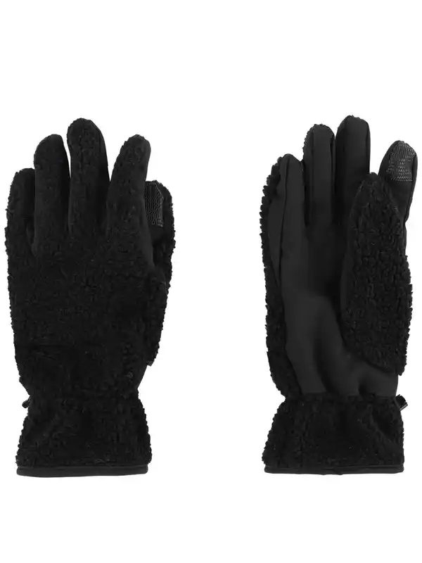 Bild 2 von Damen Handschuhe aus Teddyfell Schwarz