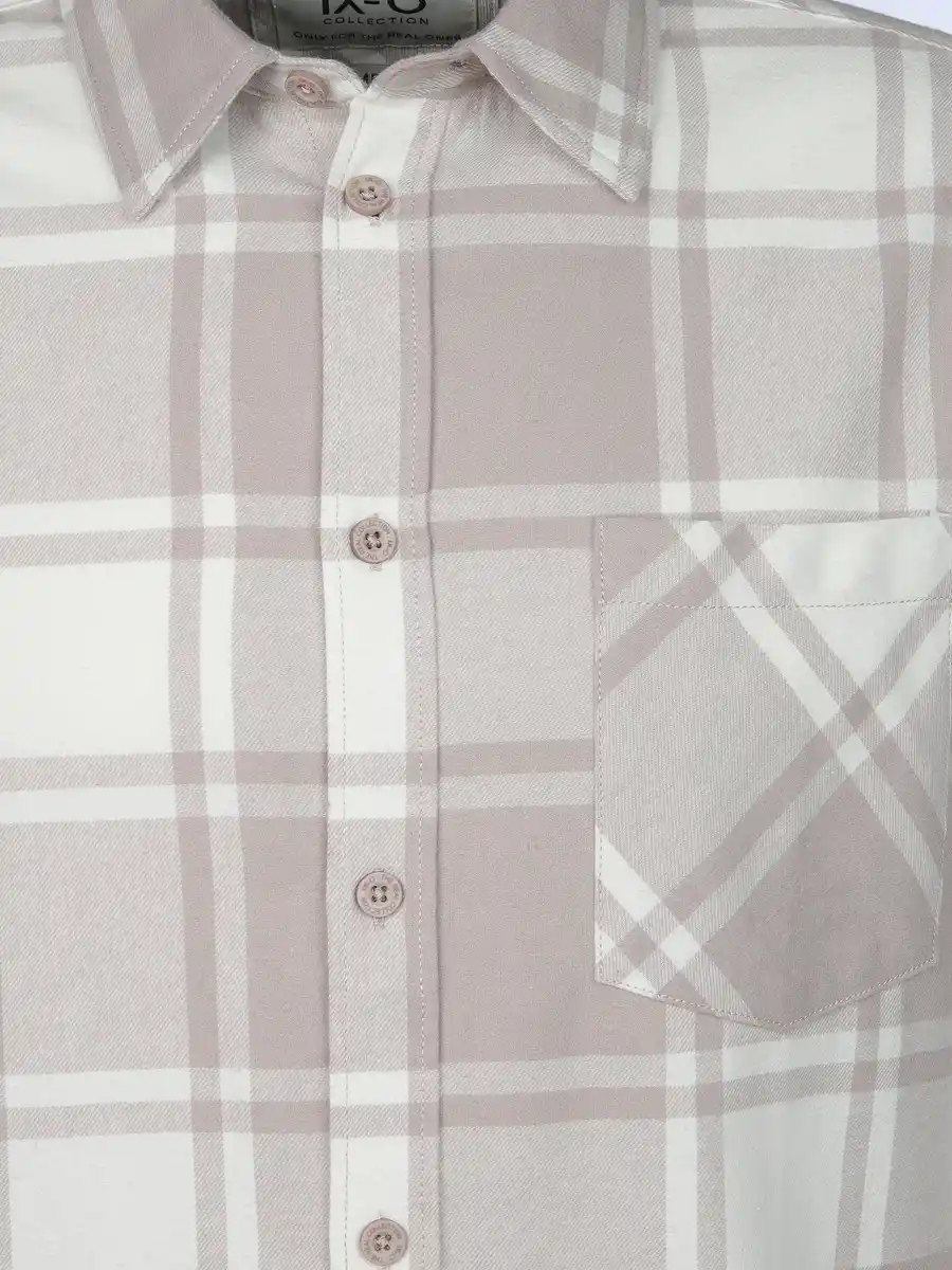 Bild 3 von Herren Hemd aus Flanell Beige