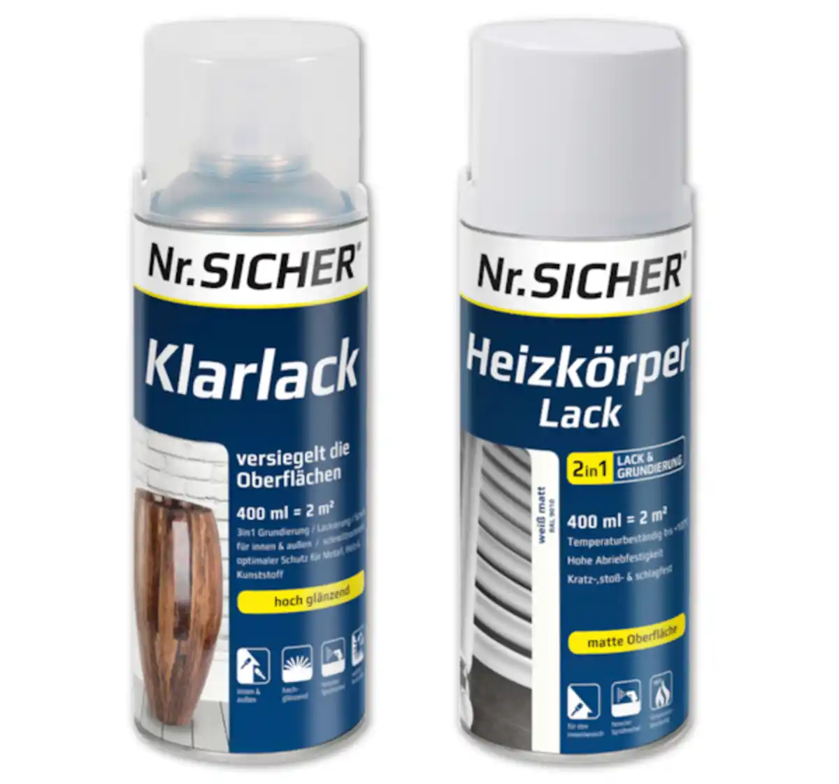 Bild 1 von NR. SICHER Heizkörper- oder Klarlack*