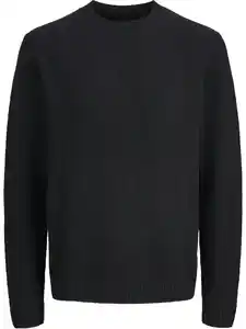 Jack&Jones JPRBLAMAVERICK KNIT Strickpullover Schwarz