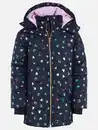 Bild 1 von Mädchen Winterjacke mit Herzchenmotiven Blau
