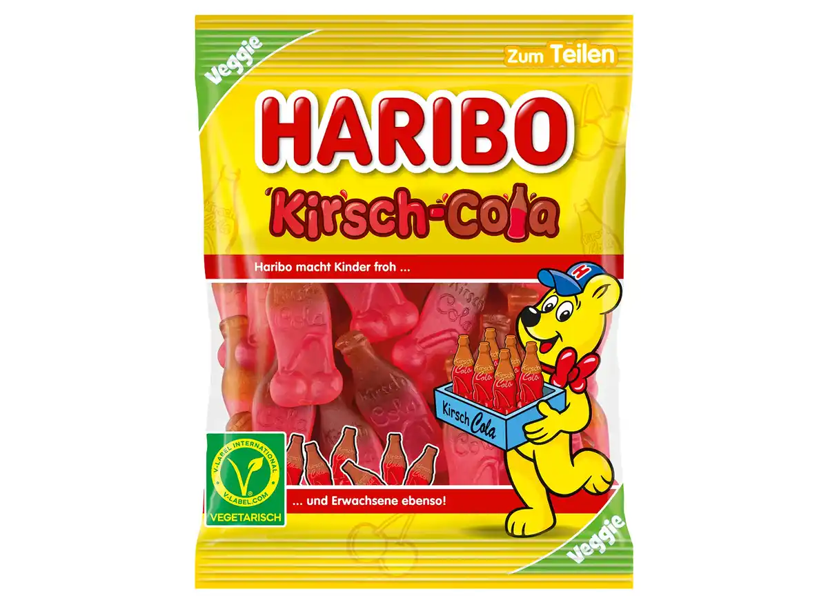Bild 1 von Haribo Kirsch-Cola Veggie