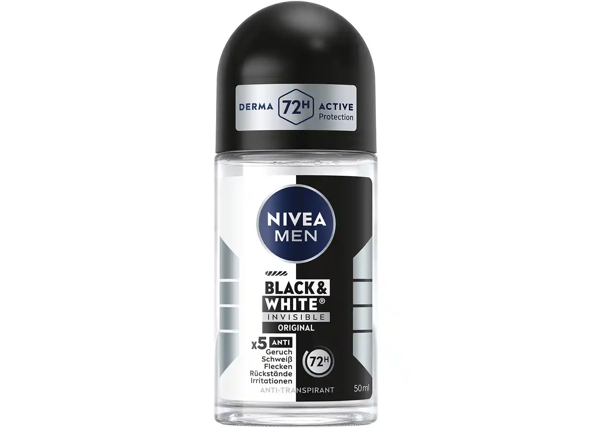 Bild 1 von Deo Roll-on Invisible for Black &amp; White