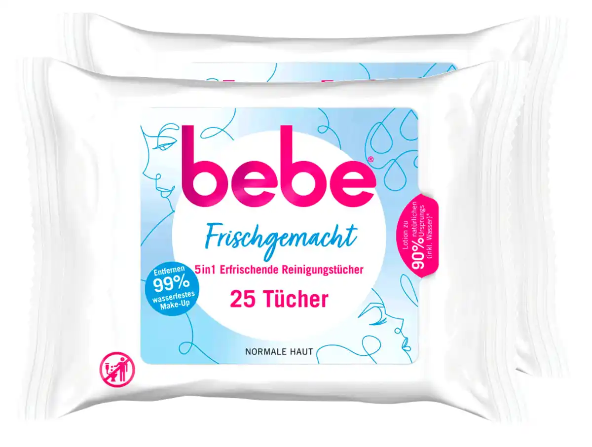 Bild 1 von Bebe Reinigungstücher erfrischend
