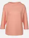 Bild 1 von Damen Flauschshirt mit 3/4 langem Arm Rosa