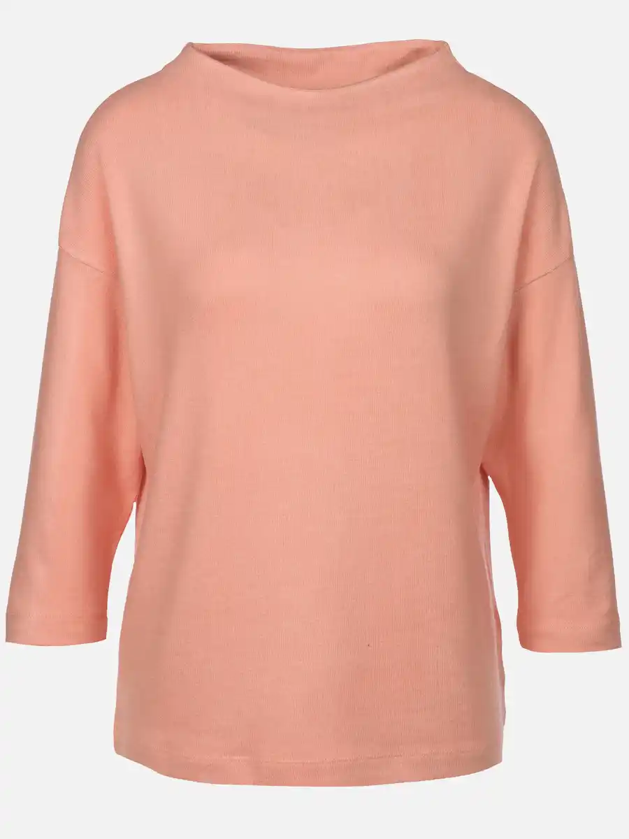 Bild 1 von Damen Flauschshirt mit 3/4 langem Arm Rosa