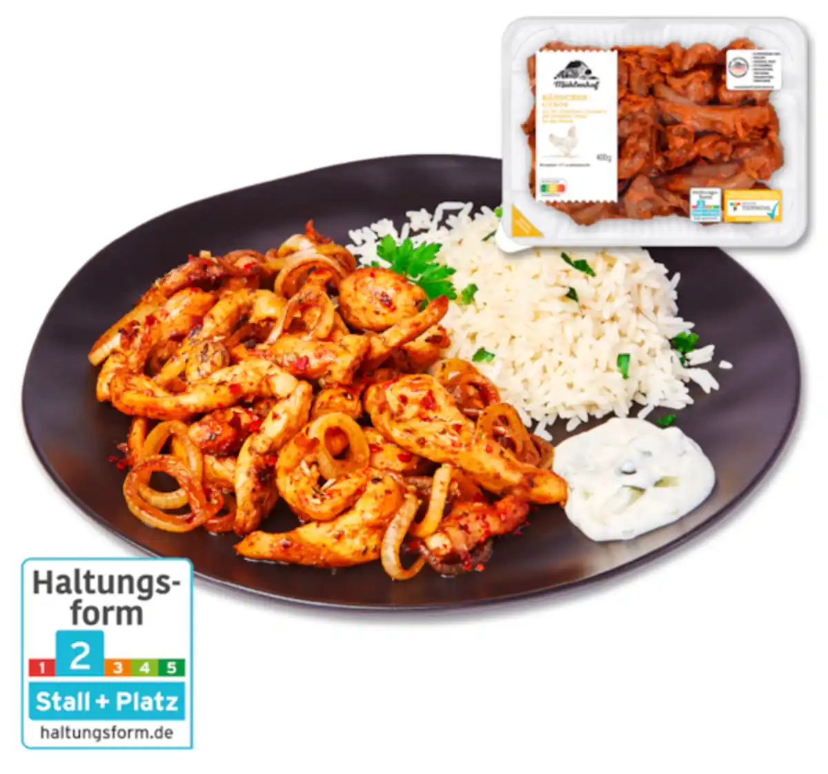 Bild 1 von MÜHLENHOF Frisches Hähnchen-Gyros