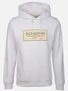 Jack & Jones JORGREENE SWEAT Hoodie Weiß