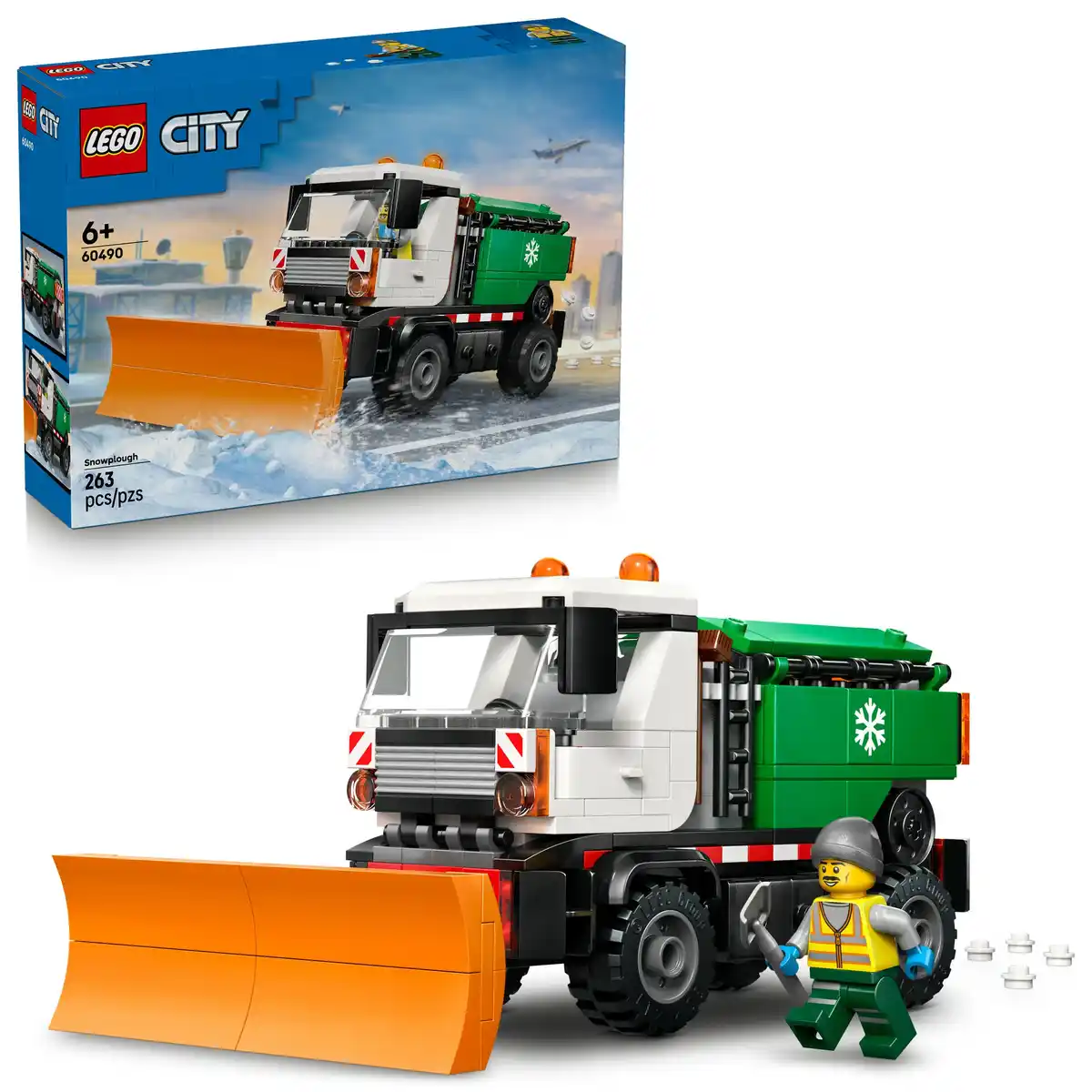Bild 1 von LEGO City 60490 Schneepflug, 1 Stk
