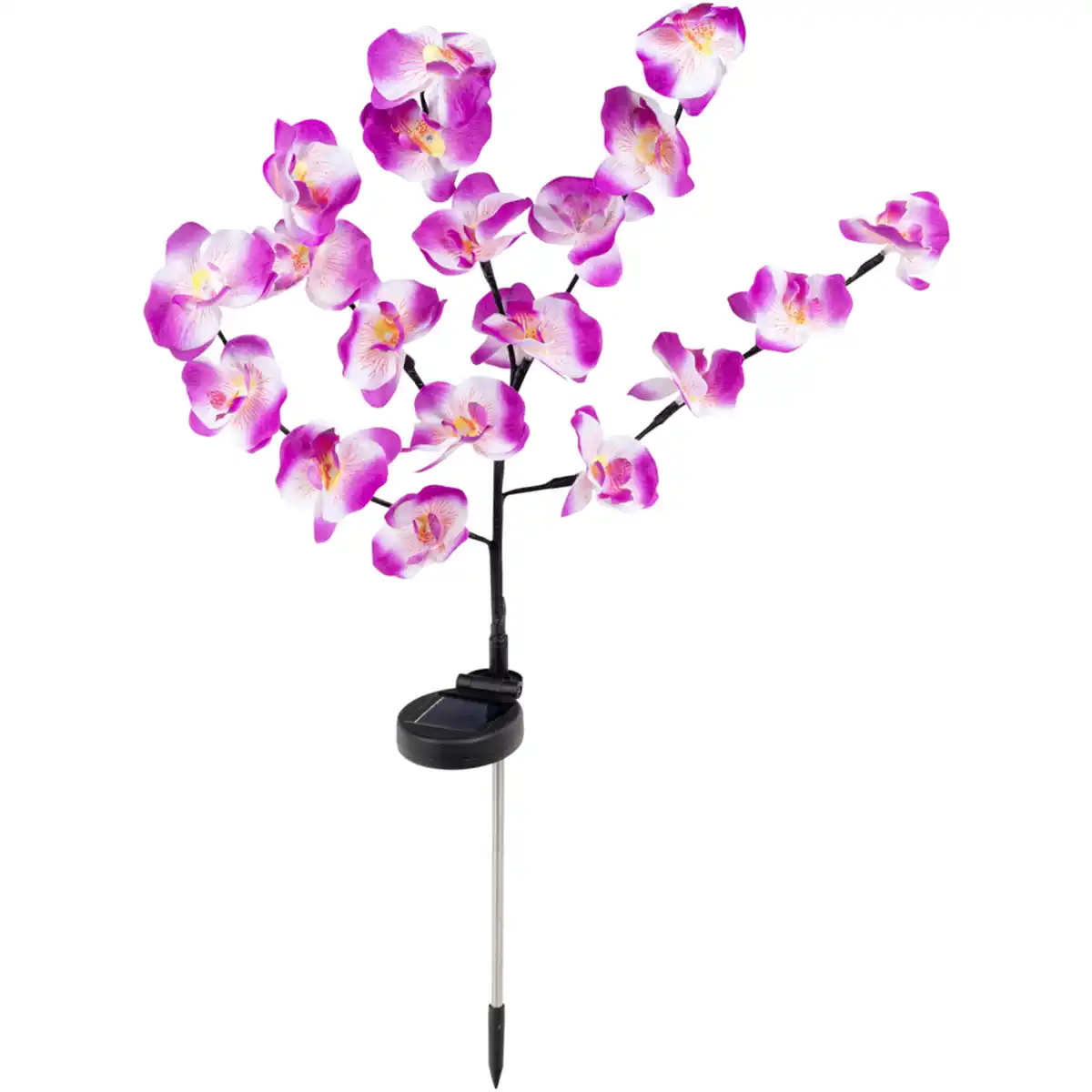 Bild 1 von Solar-LED-Gartenstecker Orchidee
