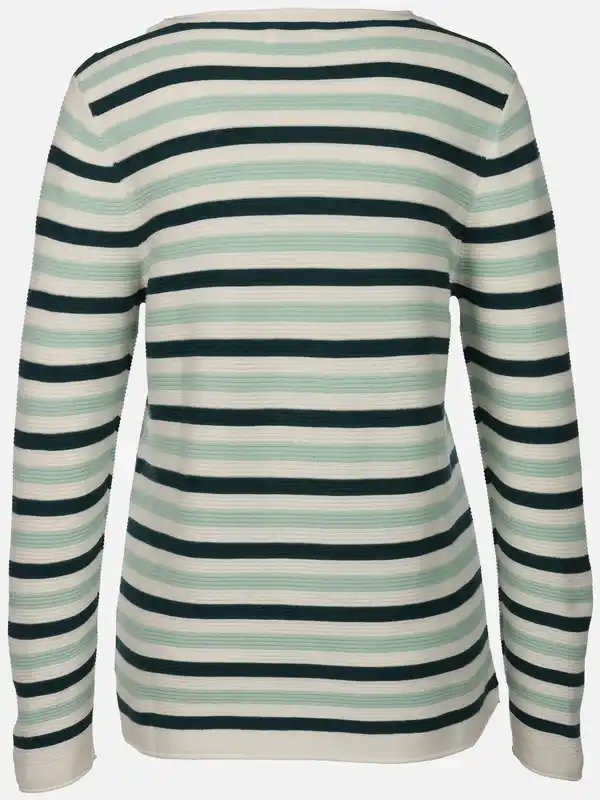 Bild 2 von Damen Pullover in Ottoman Ripp Grün