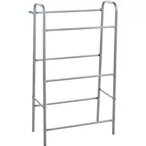 Flaschenkastenständer silberfarben für 6 Kästen