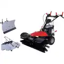 Bild 1 von Scheppach Benzin-Kehrmaschine SC2200PE mit Sammelbehälter und Schneeschild