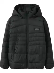 Jungen Steppjacke Schwarz