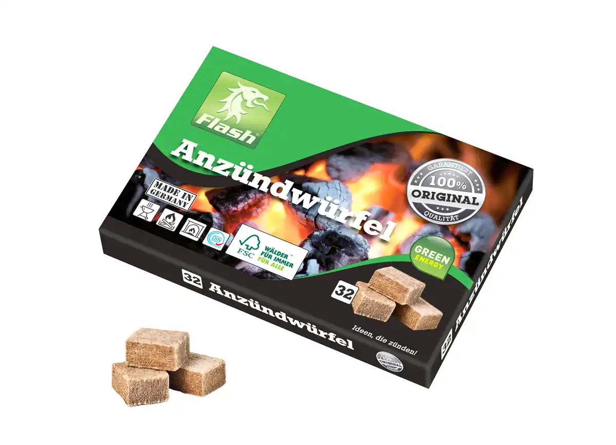 Bild 1 von Öko-Anzündwürfel 32 Stück