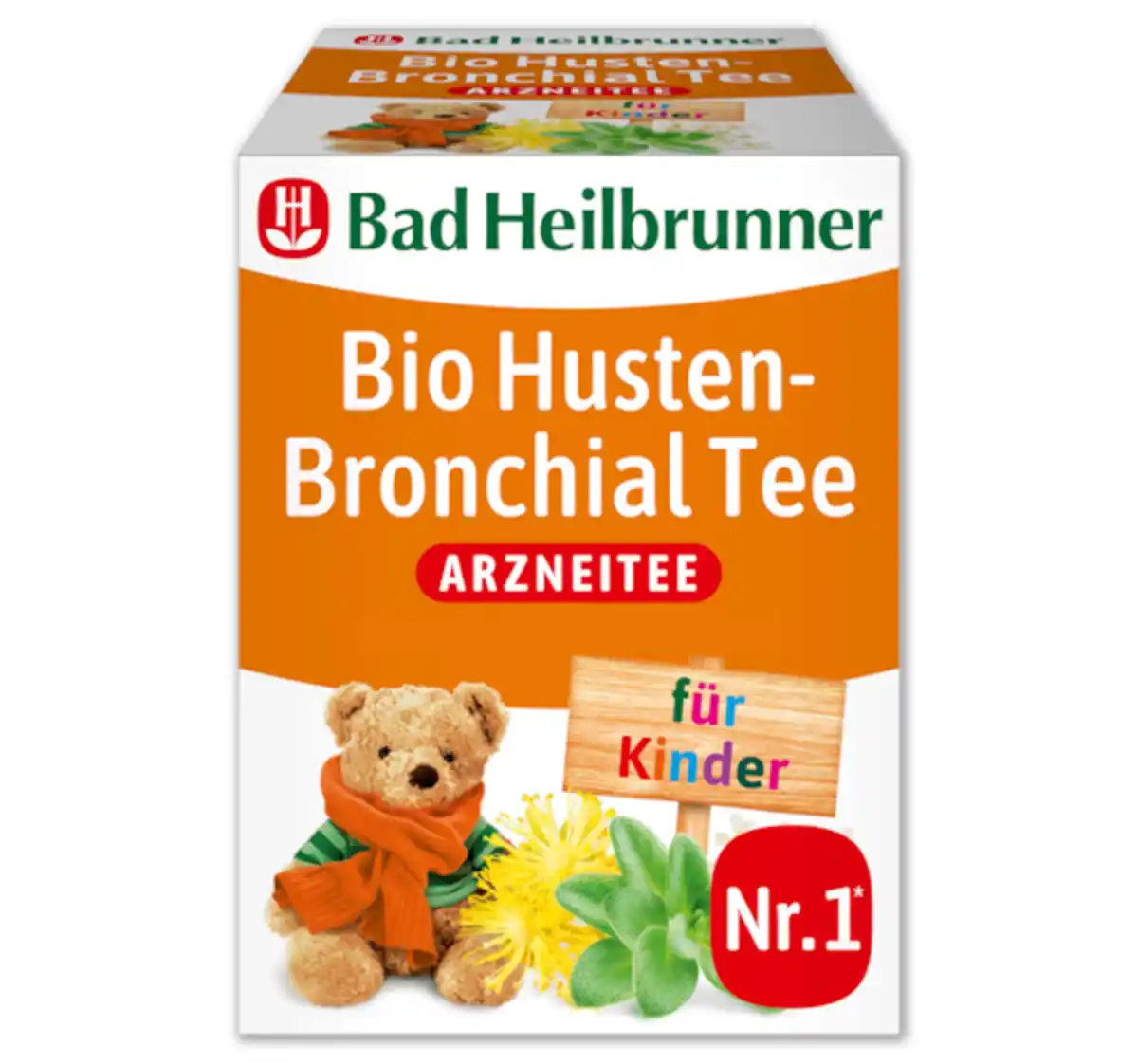 Bild 1 von BAD HEILBRUNNER Bio Husten-Bronchial Tee*