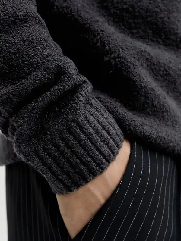 Bild 2 von Jack&Jones JPRBLAMAVERICK KNIT Strickpullover Schwarz