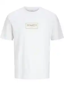 Jack & Jones JORGREENE TEE SS CREW T-Shirt Weiß
