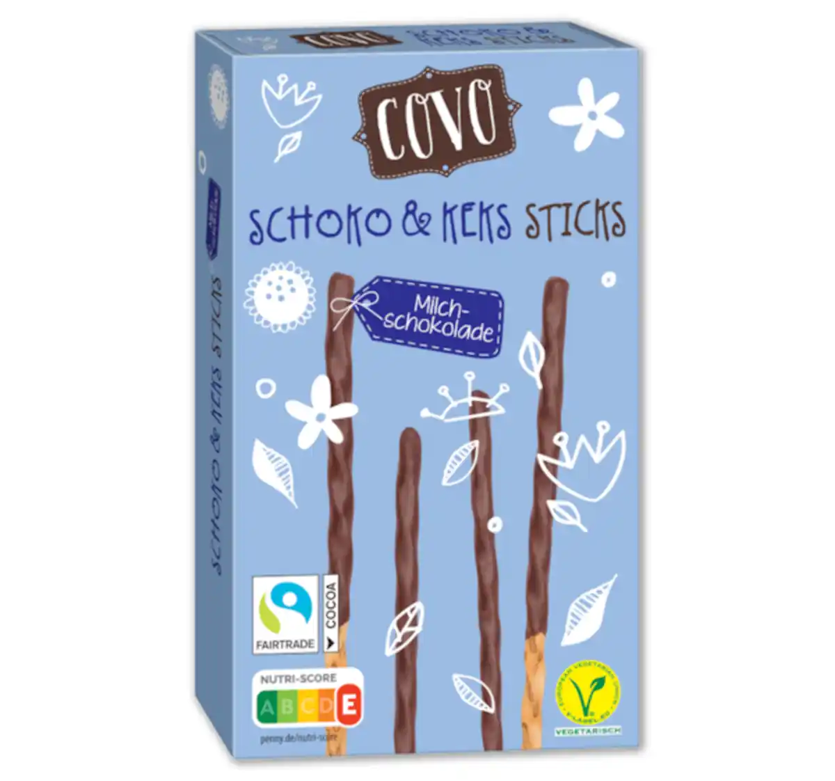 Bild 1 von COVO Schoko & Keks Sticks