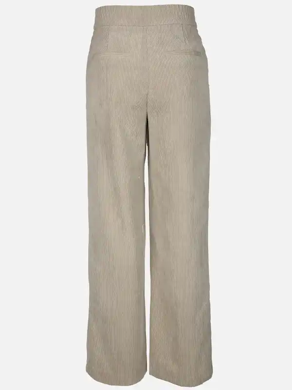 Bild 2 von Damen Cordhose mit weitem Bein Beige