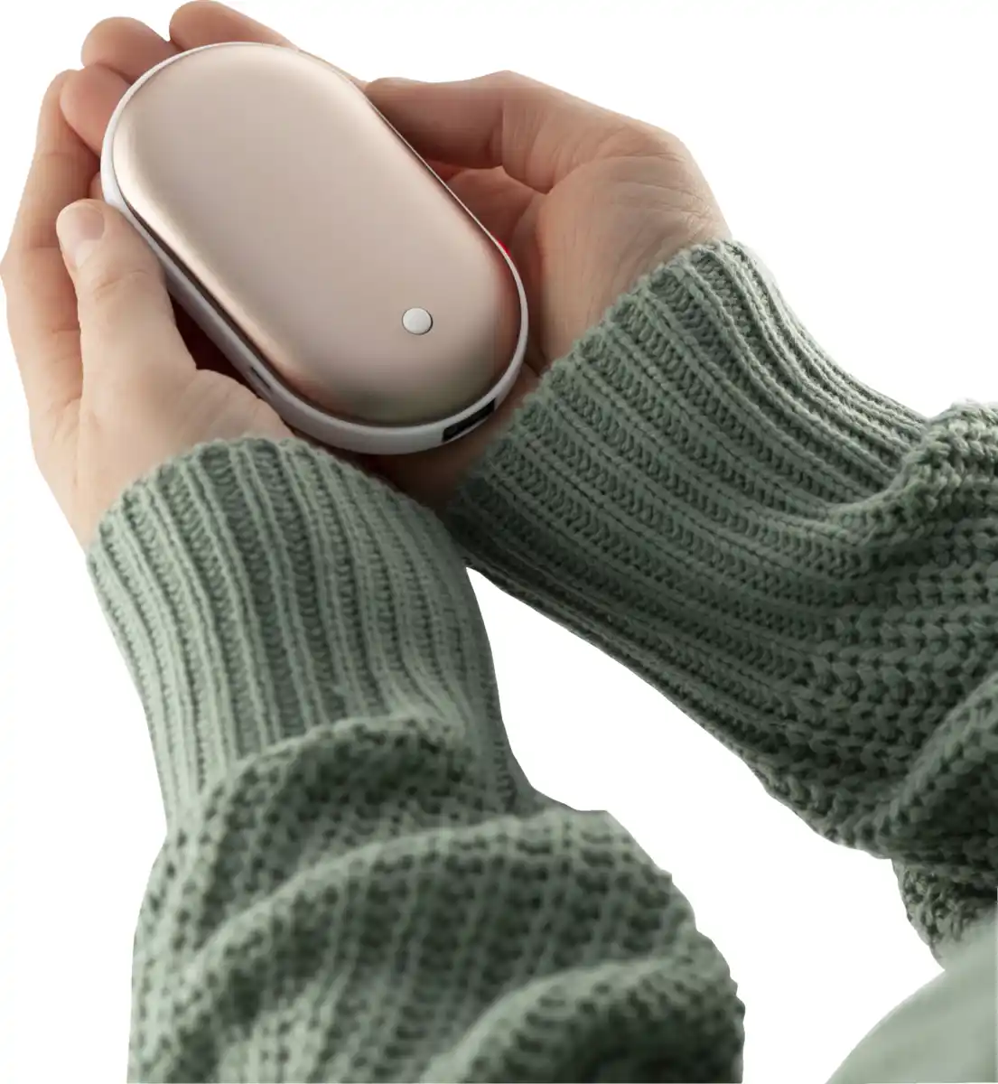 Bild 2 von IDEENWELT Powerbank mit Taschenwärmer rosegold