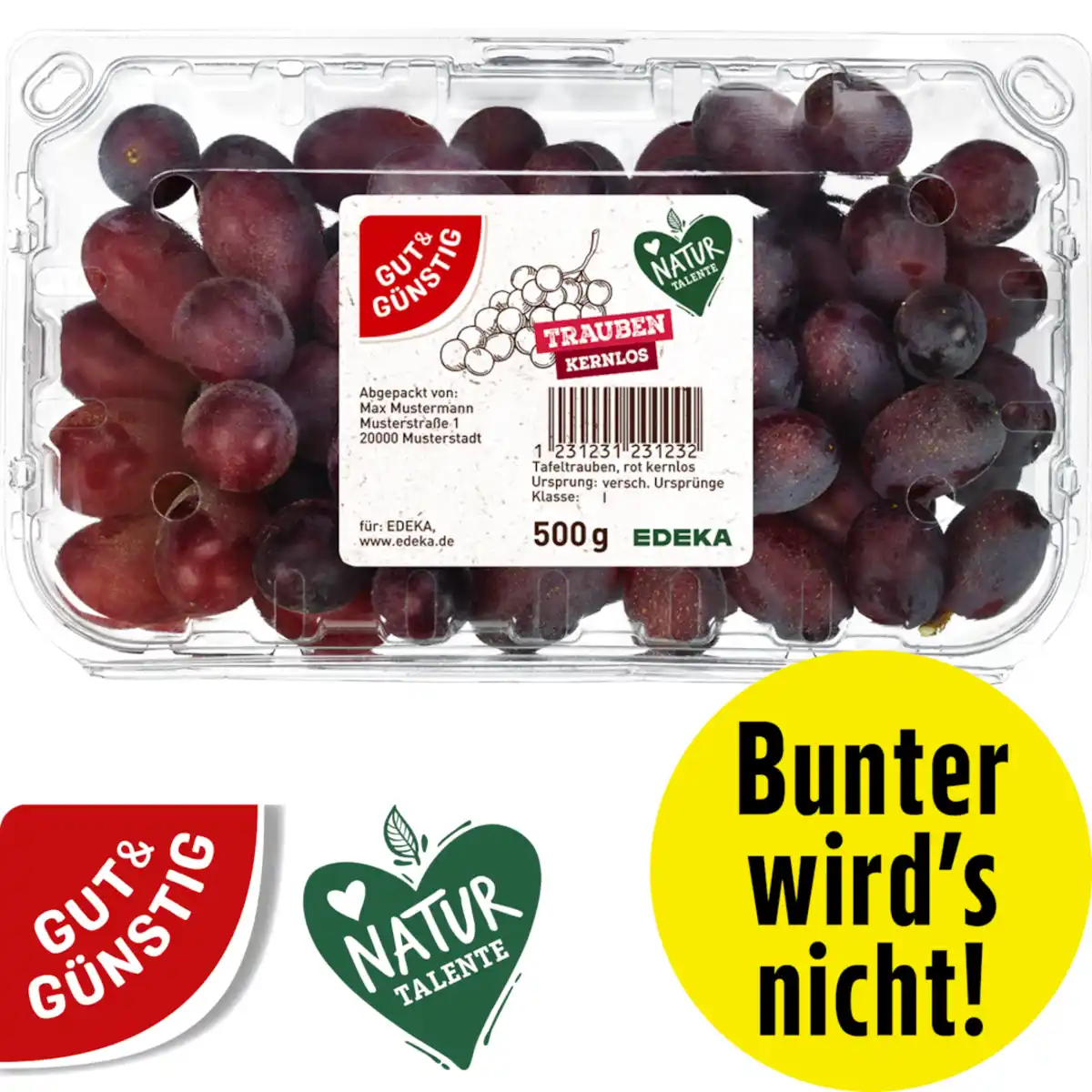 Bild 1 von Tafeltrauben rot