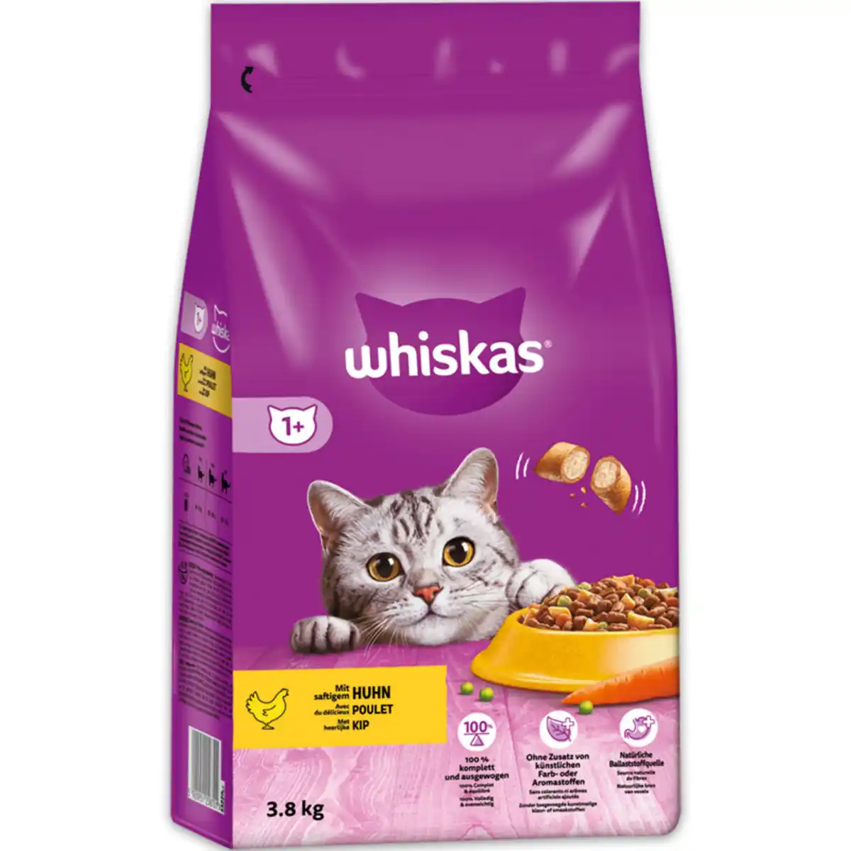 Bild 1 von Whiskas Katzen-Trockenfutter