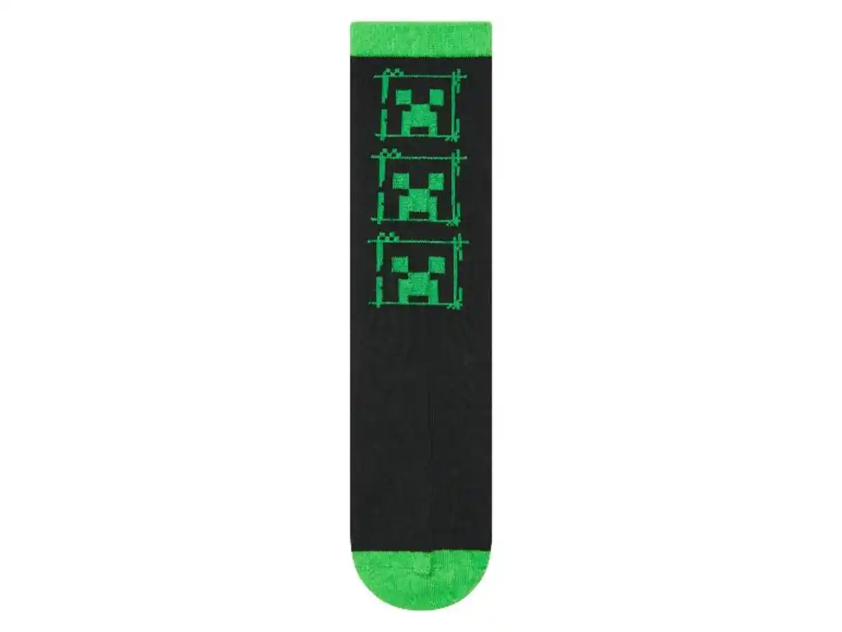 Bild 3 von Kleinkinder/Kinder Jungen Socken 3 Paar (Grün, 23-26)