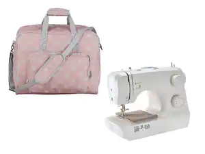 Nähmaschine + Nähmaschinentasche