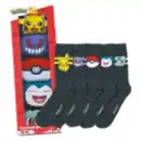 Bild 1 von Pokémon 5 Paar Herren Socken in Geschenkbox