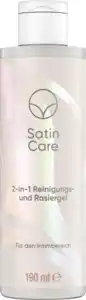 Satin Care Reinigungs- & Rasiergel für den Intimbereich, 2in1, 190 ml