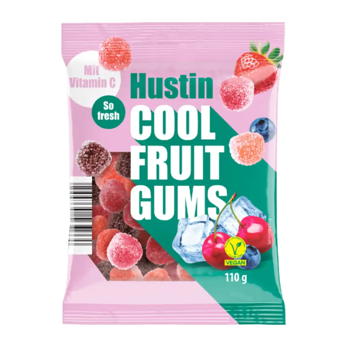 Bild 2 von HUSTIN Gummidrops 110g