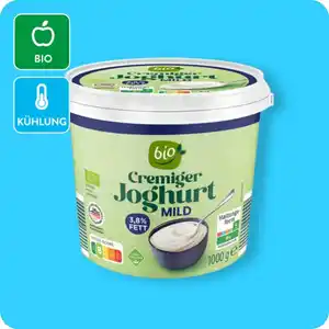 BIO Bio-Naturjoghurt⁴, Joghurt mild